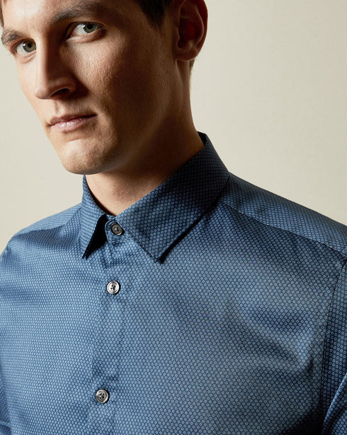 <P>Ls Small Geo Print Shirt</P>